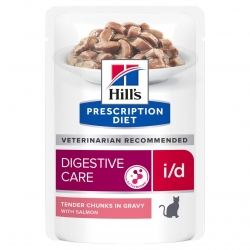 Hill's PD Feline i/d Digestive Care salmon saszetka sos 85g