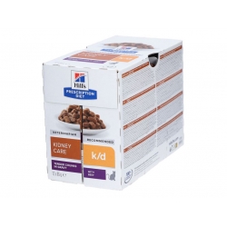 HILL'S PD FELINE K/D Kidney Care saszetka Wołowina 12x 85g