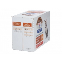 HILL'S PD FELINE K/D Kidney Care saszetka Łosoś 12x 85g