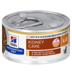 HILL'S PD Feline k/d Kidney Care Chicken Stew puszka 82g