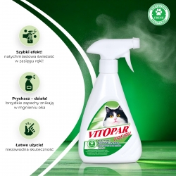 VITOPAR FRESH NA ZAPACHY KOTA 500ml NEUTRALIZATOR